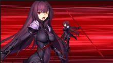 Even in battle, Scathach perfectly combines fierceness and elegance 