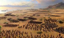 Total War Saga: Troy field combat gameplay.
