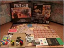 The contents of the Train Heist Box