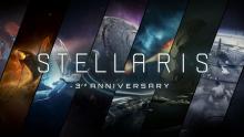 The upcoming 3rd anniversary will see Stellaris get some new freebies. 