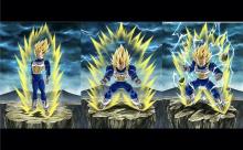 The prince of all Saiyans leads his category