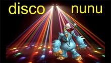 Nunu busting a groove after a hard day of trolling.