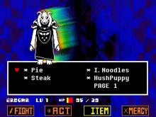 Battle Asriel Dreemurr in the Pacifist Route in an attempt to save your friends and save the world.