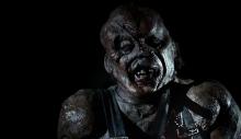 Victor Crowley took a hatchet to the head (but was already hard to look at even before that).