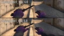 Picture showing how does FOV 60 is different than FOV 68. 