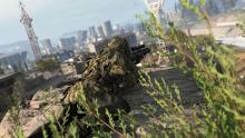 This is a sniper looking over Downtown in Warzone.