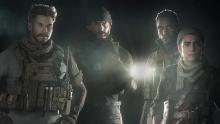 Four of the deadly soldiers available to play as in Call of Duty: Modern Warfare.