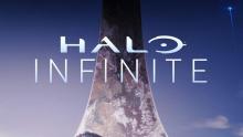 Halo Infinite title card that blew away many hungry fans