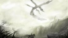 Colossus soaring through the mist: Shadow of the Colossus