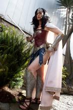 Diana was trained for battle by the best Amazonian warrior, her aunt, Antiope.