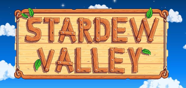 Stardew Valley opening screen