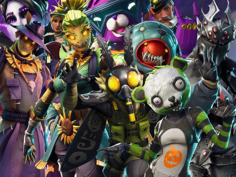 Some of the Fortnite skins
