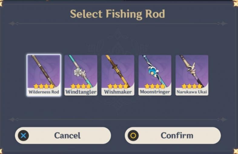 Genshin Impact Best Fishing Rods