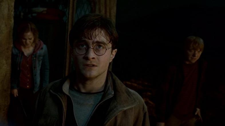 Daniel Radcliffe in his best known role, Harry Potter. 