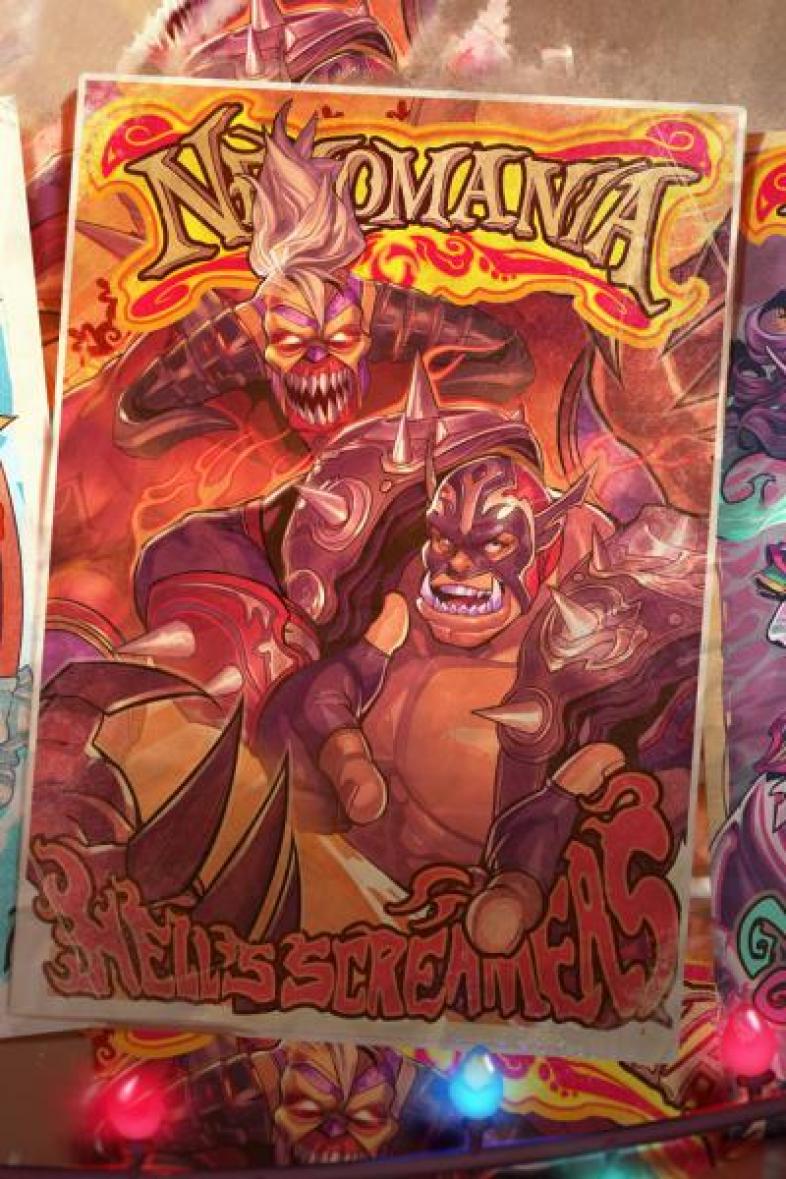 Diablo and Garrosh Nexomania poster