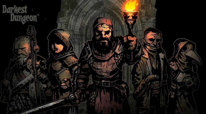 The party from the Darkest Dungeon trailers. 