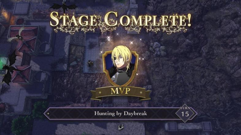 Dimitri wins MVP in Fire Emblem: Three Houses.