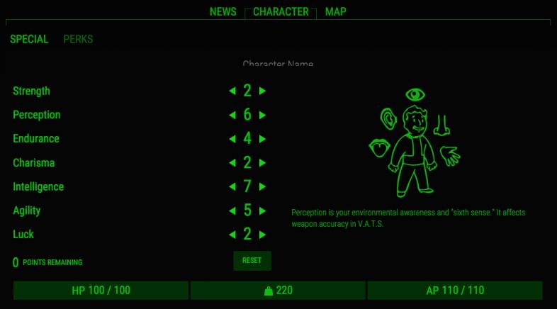 Fallout 4 Best Attributes to Spend Points