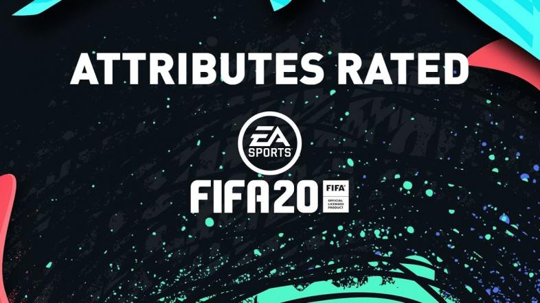 FIFA 20 attributes rated