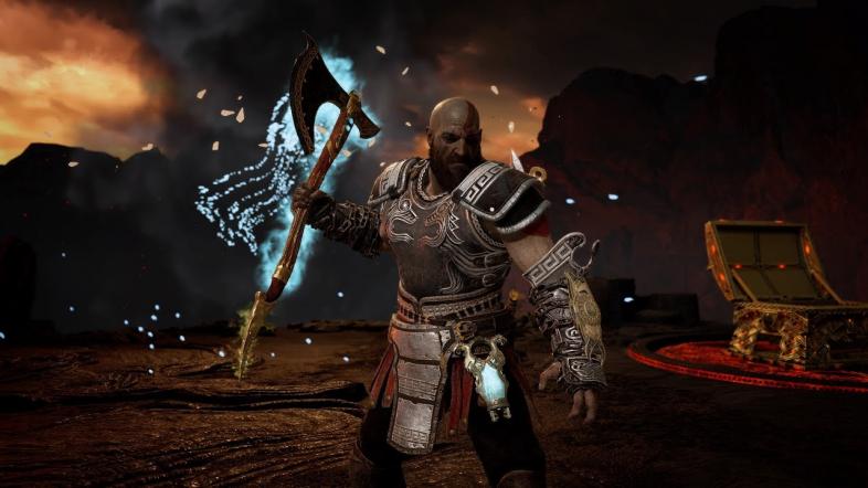 Kratos in Armor