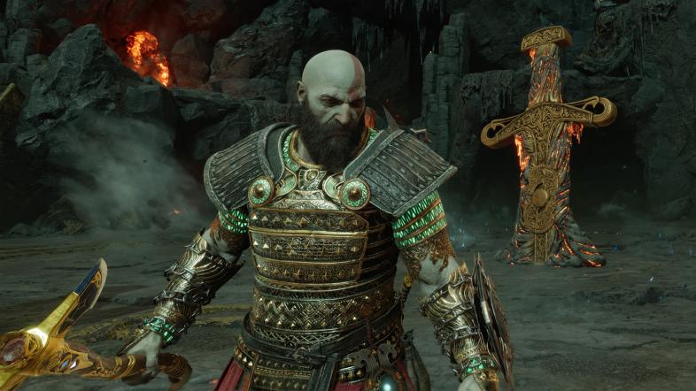 Kratos; God of war Ragnarok