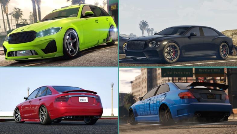 Best Sedans in GTA Online