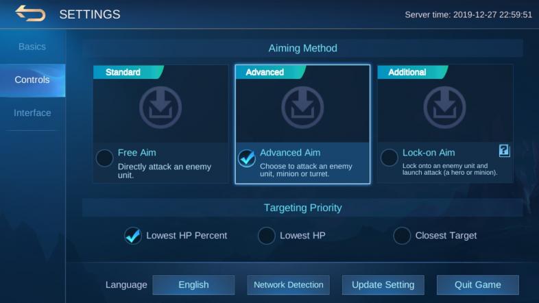 Mobile Legends Best Control Settings