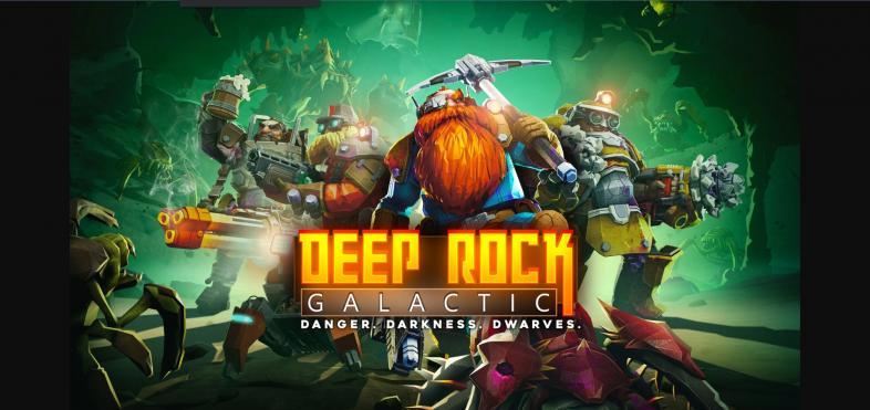 deep rock galactic promo image