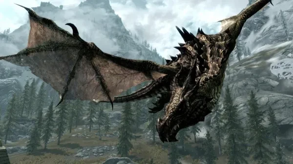 skyrim, elder scrolls, dragonborn, dawnguard, rpg, remastered 2106, dragon, Dovahkiin