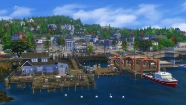 The Sims 4 Brindleton Bay's Bay Side image