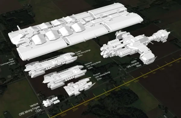 Side by side comparison of New Eden mining barges EVE Online best Mining barge,