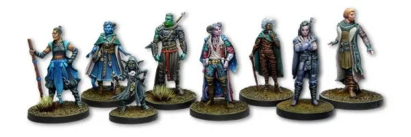 Painted minis from Critical Role. Painted minis from Critical Role's second campaign.