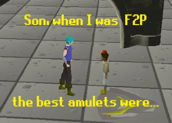 OSRS best F2P Amulets