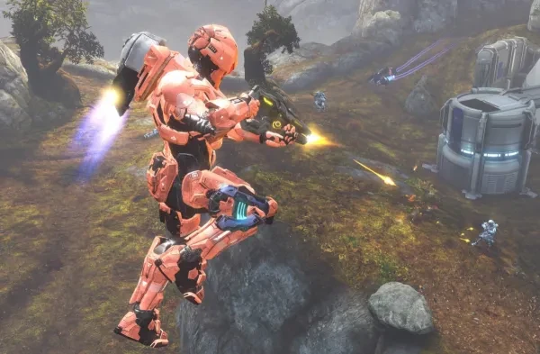A Jetpack Spartan in Battle halo, master chief, master chief collection, halo: the master chief collection, mcc, halo 4, loadouts, top 5