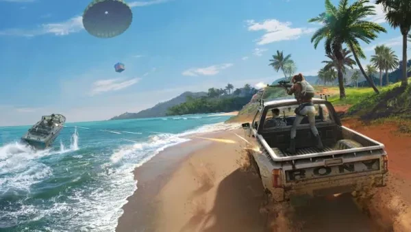 Boat, Beach, PUBG