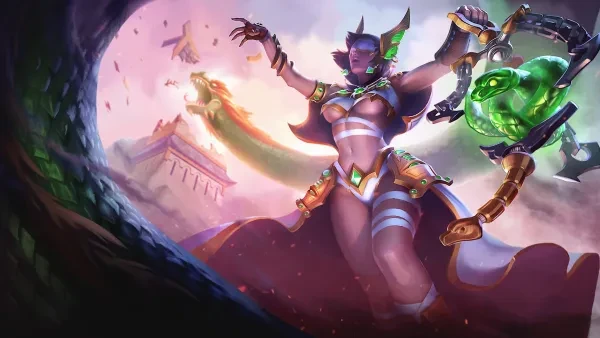 Paladins, Seris with Jade priestess skin