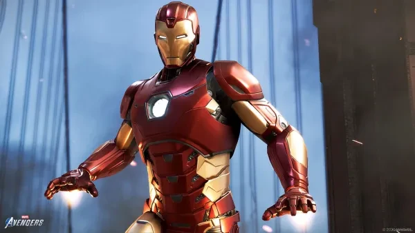 Nothing gets Iron Man going than building up suits for different occasions. Marvel's Avengers 2020, Marvel, Avengers, Captain America, Black Widow, Spider-Man, Thor, Hulk, Ms. Marvel, Hawkeye, Kate Bishop, Black Panther, superheroes, Marvel's Avengers review