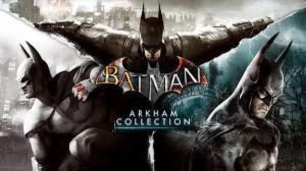 The three main games of Batman Arkham Batman Arkham trilogy