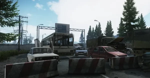 Customs roadblock point of view Escape From Tarkov, EFT, Graphics Settings