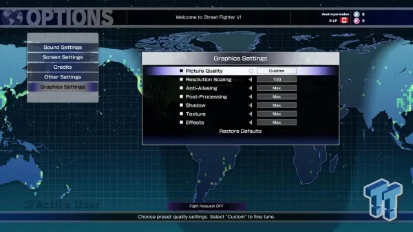 SFV Best Graphics Settings SFV Best Graphics Settings