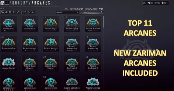 Ever wish you could fit in more mods on your Warframe or Weapons? Viola! Arcanes! Top 11 Warframe Best Arcanes That Are Powerful (Latest Patch Angels Of Zariman) And How To Get Them-1