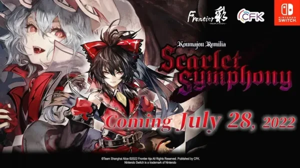 'Koumajou Remilia: Scarlet Symphony' Action Side-Scroller Has World Famous Beginnings!