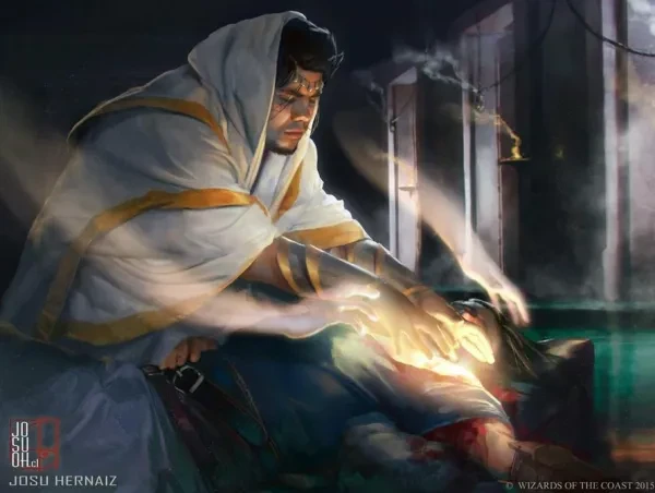 Wizards of the Coast: Healing Hands by Josu Hernaiz D&D Best Cleric Feats