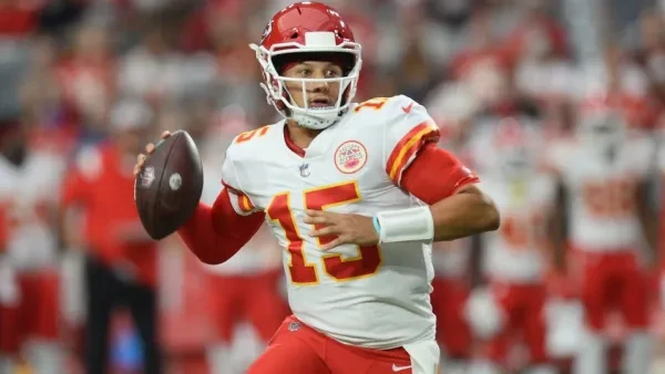 Patrick Mahomes Dropping Back to Pass Madden 23 Best Playbooks