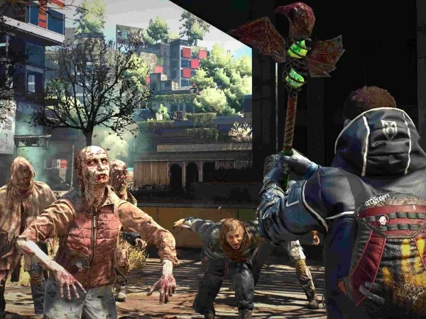 Dying Light 2 Top Ten Weapons From the Early to Late Game Zombies swarming Aiden