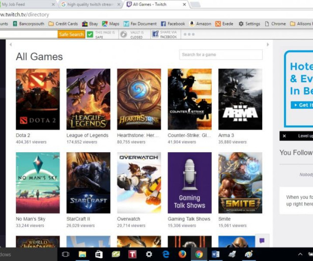 video game streamer