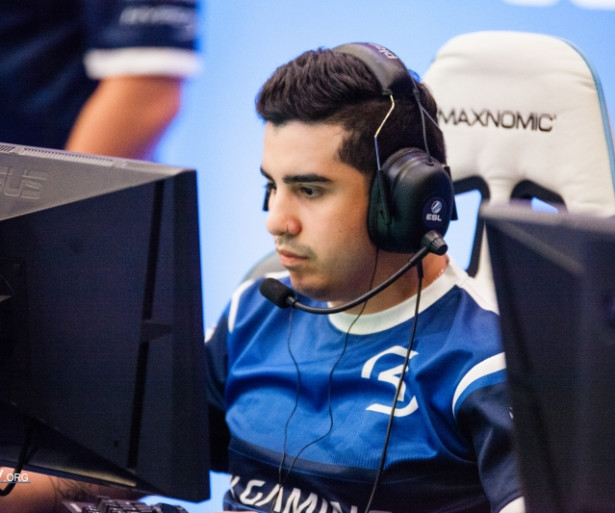 He seems very focused while he is killing enemies