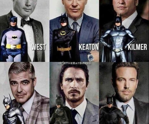 Who amongst these men is the best Batman actor?