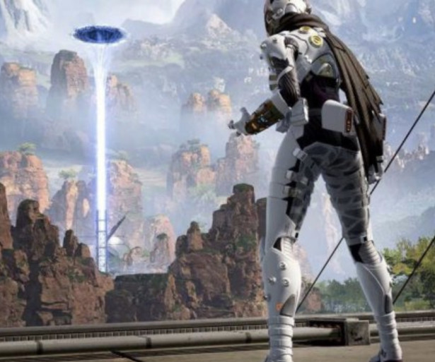 Wraith stands in the foreground of the Lab.