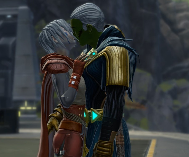 Nadia Grell and the Consular kiss
